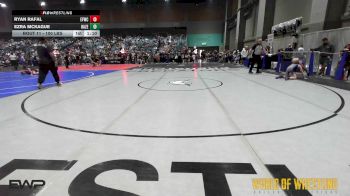 100 lbs Round Of 32 - Ryan Rafal, Elite Force Wrestling Club vs Ezra McKague, Hazen Wrestling Club