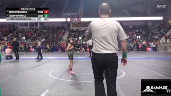 90 lbs Quarterfinal - Hadlee Riley, ElDorado vs Brielyn Deters, Bobcat Wrestling Club