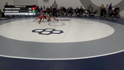 95 lbs Round 1 (6 Team) - Haedyn Cochran, Legacy National Team vs Brison Romero, Lake Wrestling Club