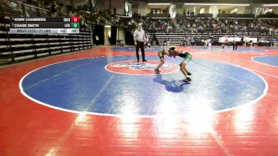 77 lbs Consolation - Korr Chambers, Rockmart Takedown Club vs Chase Smith, Level Up Wrestling Center