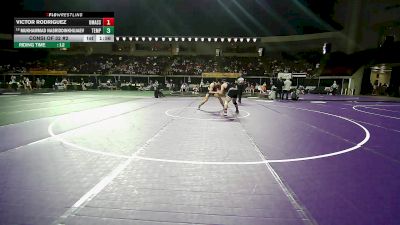 165 lbs Consi Of 32 #2 - Victor Rodriguez, UMASS vs Mukhammad Nasriddinkhujaev, Temple