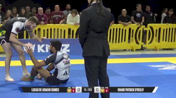 Shane Patrick O'Reilly vs Lucas De Araujo Gomes 2025 Pan IBJJF Jiu-Jitsu No-Gi Championship