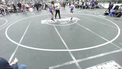 122 lbs Consi Of 8 #2 - Noah J Havely, Lakeview vs Evan Jackson, Willows Wrestling