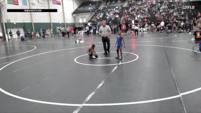 60 lbs Semifinal - Damani Sanders, Sherman Challengers vs Remylekun George, Ready RP Nationals