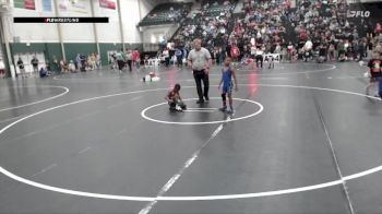 60 lbs Semifinal - Damani Sanders, Sherman Challengers vs Remylekun George, Ready RP Nationals