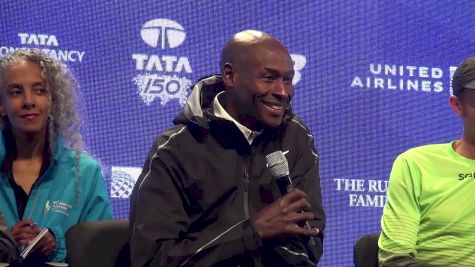 Bernard Lagat went in blind for his first marathon