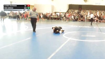 56-B lbs Consolation - Alaina Saavedra, Top Rank Hammers vs Wes Arnold, All I See Is Gold Academy