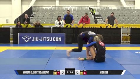 Kathlene Michelle Bunch vs Morgan Elizabeth Sargeant 2025 World IBJJF Jiu-Jitsu No-Gi Championship