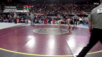 5A 98 lbs Semifinal - Tytan Freeman, Shelley vs Brannick Reyes, Blackfoot