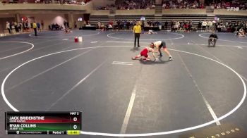 133 Championship Bracket Cons. Round 6 - Jack Bridenstine, Coon Rapids vs Ryan Collins, Albert Lea