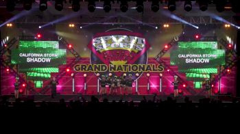 California Storm - Shadow [2023 L1 Junior - D2 - Small - A] 2023 Spirit Sports Palm Springs Grand Nationals