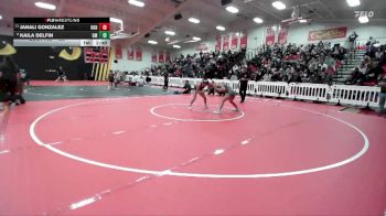 120 lbs Champ. Round 3 - Janali Gonzalez, Highland (Bakersfield) vs Kaila Delfin, Garces Memorial