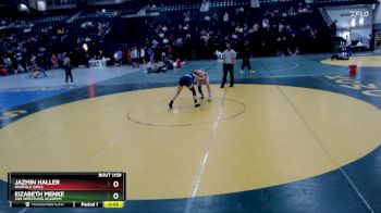 104-113 lbs 3rd Place Match - Eizabeth Menke, 308 Wrestling Academy vs Jazmin Haller, Norfolk Girls