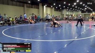 165+180 Round 3 - Nick Kendrick, Dolphin Nation vs Raymond Favaza, Wrestling Academy Of Louisiana