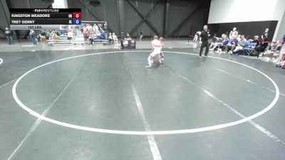 132 lbs Kingston Meadors, Oregon vs Trey Denny, Alabama
