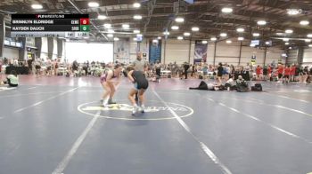 126 lbs Rr Rnd 2 - Brinnlyn Eldridge, Cheyenne Ladies Wrestling Club vs Kayden Dauch, 5forty Lady Brawlers II