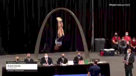 Gracie Harder - Double Mini Trampoline, Carolina Elite - 2021 USA Gymnastics Championships