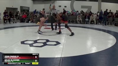 139 lbs Round 3 (6 Team) - JOHN OWENS IV, Wrestling University vs Bruin Bloomer, PNW Gold