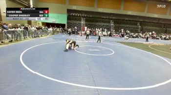 150 lbs Champ. Round 1 - Cooper Sheesley, Del Oro vs Xavier Meza, Calaveras