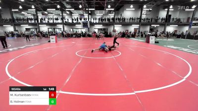 160A lbs Quarterfinal - Mj Kurbanbaev, Nyma vs Bailey Holman, Poway High School