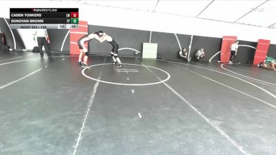138 lbs Cons. Round 2 - Caden Yonkers, Lancer WC vs Donovan Brown, Five Points