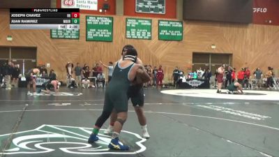 285 lbs Champ. Round 1 - Juan Ramirez, Moorpark College vs Joseph Chavez, Rio Hondo College