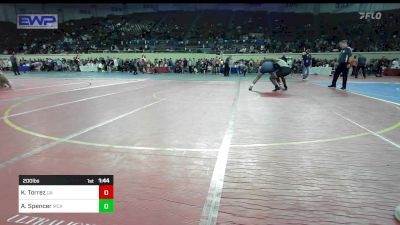 200 lbs Round Of 16 - Korben Torrez, Unattached Assassins vs Asiyah Spencer, McAlester