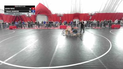 175 lbs Champ. Round 2 - Gavin Tritz, AWA Central vs Isaac Dunnom, Wisconsin