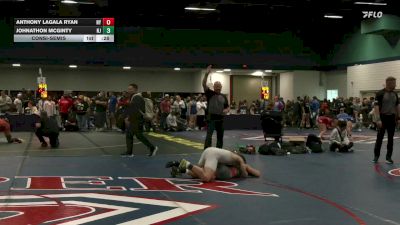 120 lbs Consolation - Anthony LaGala Ryan, NY vs Johnathon McGinty, NJ