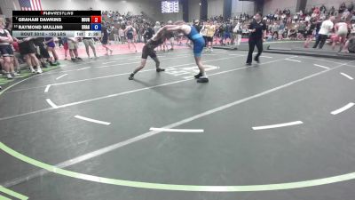 150 lbs Round Of 16 - Graham Dawkins, Roundtree Wrestling Academy vs Raymond Mullins, Dragons Junior Wrestling Club