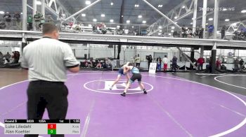 125A lbs Semifinal - Luke Lilledahl, X-calibur Athletics vs Alan Koehler, Pinnacle