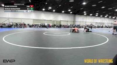 135 lbs Rr Rnd 3 - Elijah Schafer, Storm MS vs Rawlie Schultheis, OK Elite 14U 1