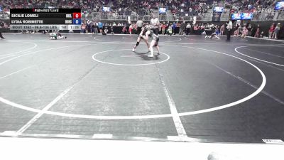 96.6-106 lbs Round Of 16 - Sicilie Lomeli, Shelton Wrestling Academy vs Lydia Robinette, Bobcat Wrestling