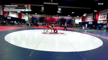 157 lbs Cons. Round 4 - Jacob Martinez, El Modena vs Danny Malloy, Great Oak