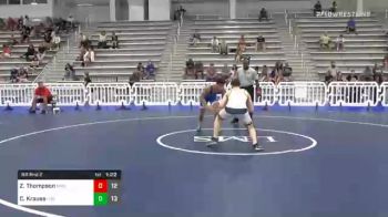 145 lbs Prelims - Zam Thompson, Mid Michigan Gang vs Colin Krause, Los Luchadores