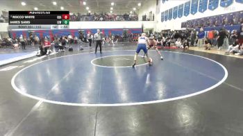 113 lbs Quarterfinal - James Sams, Lewiston vs Rocco White, Coeur D Alene