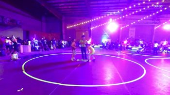 81 lbs Quarterfinal - Saul Heist Levine, Bozeman WC vs Mitchell VanDeusen, Custer County