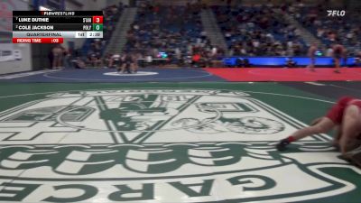 197 lbs Quarterfinal - Luke Duthie, Stanford University vs Cole Jackson, Cal Poly