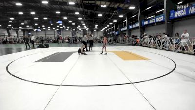 60 lbs Rr Rnd 2 - Lane Sallada, Buffalo Valley Wrestling Club EL Blue vs Beckham Gerber, Indiana Outlaws Red