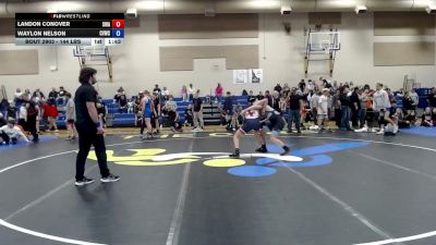 144 lbs Quarters - Landon Conover, Sublime Wrestling Academy vs Waylon Nelson, Clearwater Valley Wrestling Club