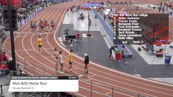 Men's 800m, Finals 5