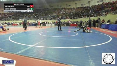 101 lbs Round Of 64 - Brody Scott, Sulphur vs Arion Stokes, Lincoln Christian