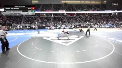 I-131 lbs Quarterfinal - Luke Satriano, Valley Central vs Anthony Severino, Lindenhurst