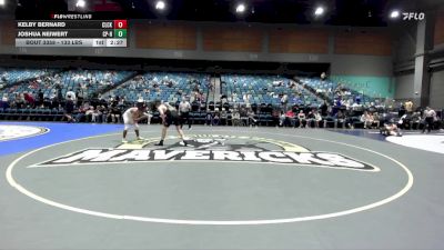 133 lbs Quarterfinal - Kelby Bernard, Clackamas vs Joshua Neiwert, Cal Poly Humbolt