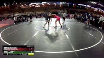 140 lbs Champ. Round 2 - Kristy More, Florida Phoenix vs Sophia Sangha, Woodward Academy (GA)