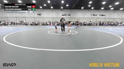 40 lbs Rr Rnd 1 - CirCarter Bridges, MOJO 9U vs Walter Walker, Texas Thunder