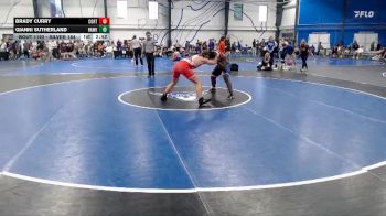 Silver 184 lbs Cons. Round 4 - Brady Curry, Cortland State vs Gianni Sutherland, Hawkeye Community College