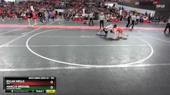 160 lbs Cons. Round 3 - Marcus Brexgel, Shawano Hawks vs Rylan Wells, BGC