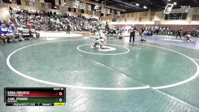 126 lbs Champ. Round 1 - Cael Staggs, McQueen vs Ezra Orozco, Murrieta Mesa