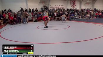 175 lbs Champ. Round 2 - Jaysten Sanchez, Central Of Grand Junction vs Henry Dismuke, Steamboat Springs